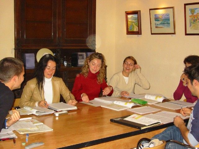 Klassenraum AIFP Spanien